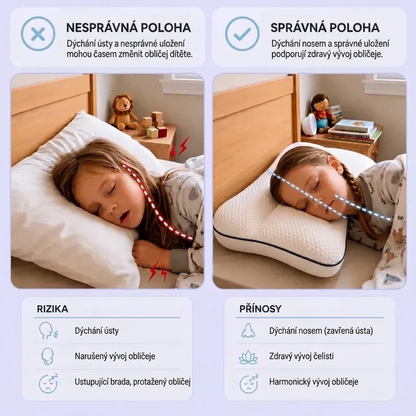 Zlepšete Spánek Vašeho Dítěte — Ortopedický Polštář Tulko