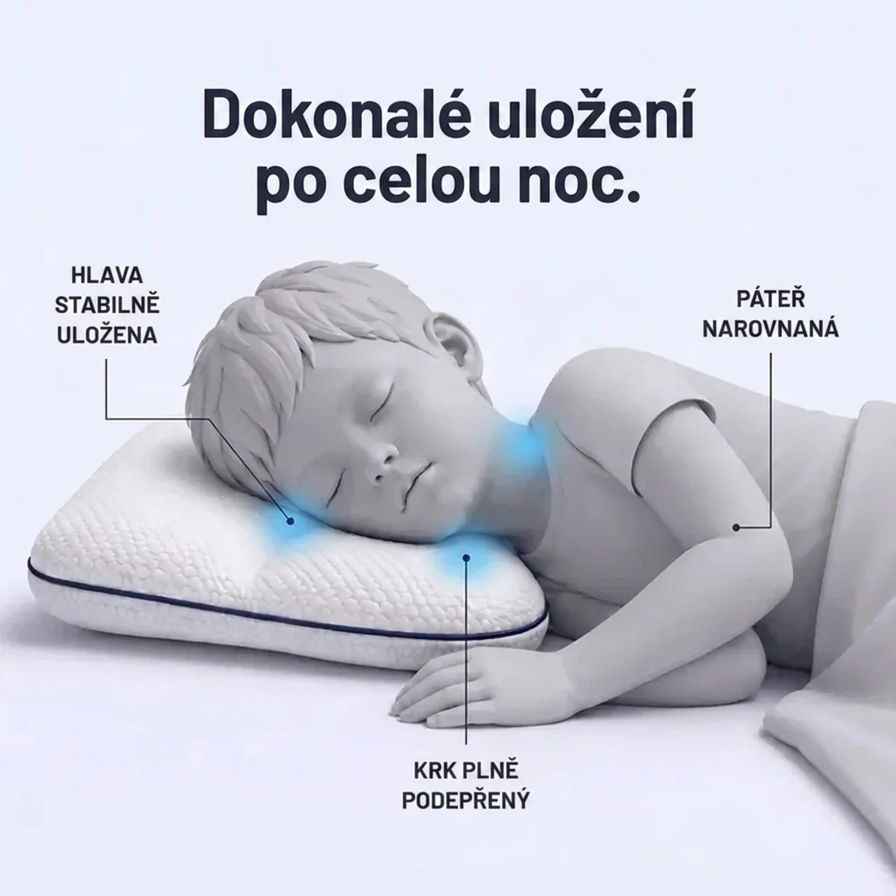 Zlepšete Spánek Vašeho Dítěte — Ortopedický Polštář Tulko